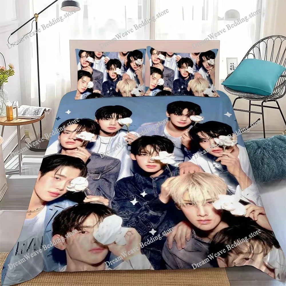 Kpop Z-ZEROBASEONE Duvet Cover Set Home Style Bedding Soft Laundry Cotton Bed Student Dormitory Gift
Kpop Z-ZEROBASEONE Duvet Cover Set Home Style Bedding Soft Laundry Cotton Bed Student Dormitory Gift