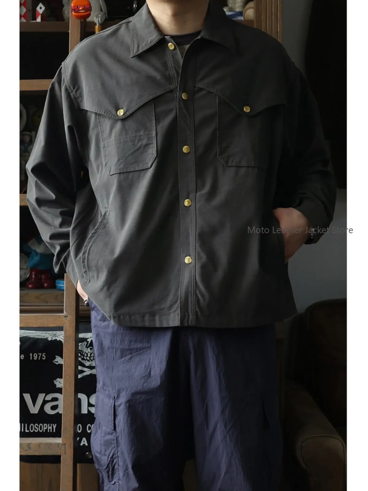 Рубашка Secondorder SS24 Outdoor Western в ретро-стиле с множеством карманов, для охоты, с длинным рукавом
Рубашка Secondorder SS24 Outdoor Western в ретро-стиле с множеством карманов, для охоты, с длинным рукавом