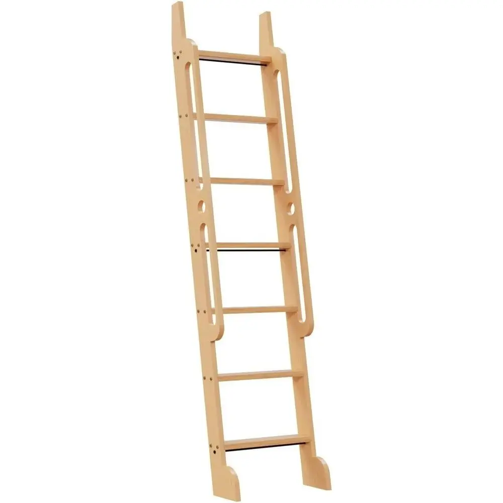 Red Oak 7-Step Rolling Ladder with Built-in Handrail and Multi-Purpose Shelf, 86.7 Long
Red Oak 7-Step Rolling Ladder with Built-in Handrail and Multi-Purpose Shelf, 86.7 Long