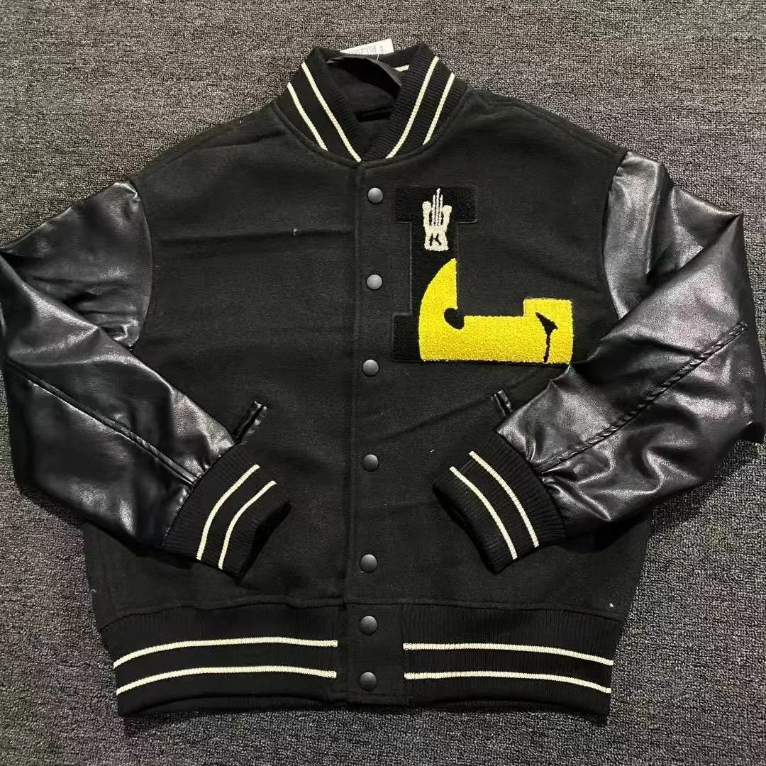 Kapital Kountry Trendy Smile Brand Baseball Jaet Sve Patchwork Embroidery Outerwear Polyester Fabric Youth Faion Autum...
Kapital Kountry Trendy Smile Brand Baseball Jaet Sve Patchwork Embroidery Outerwear Polyester Fabric Youth Faion Autum...