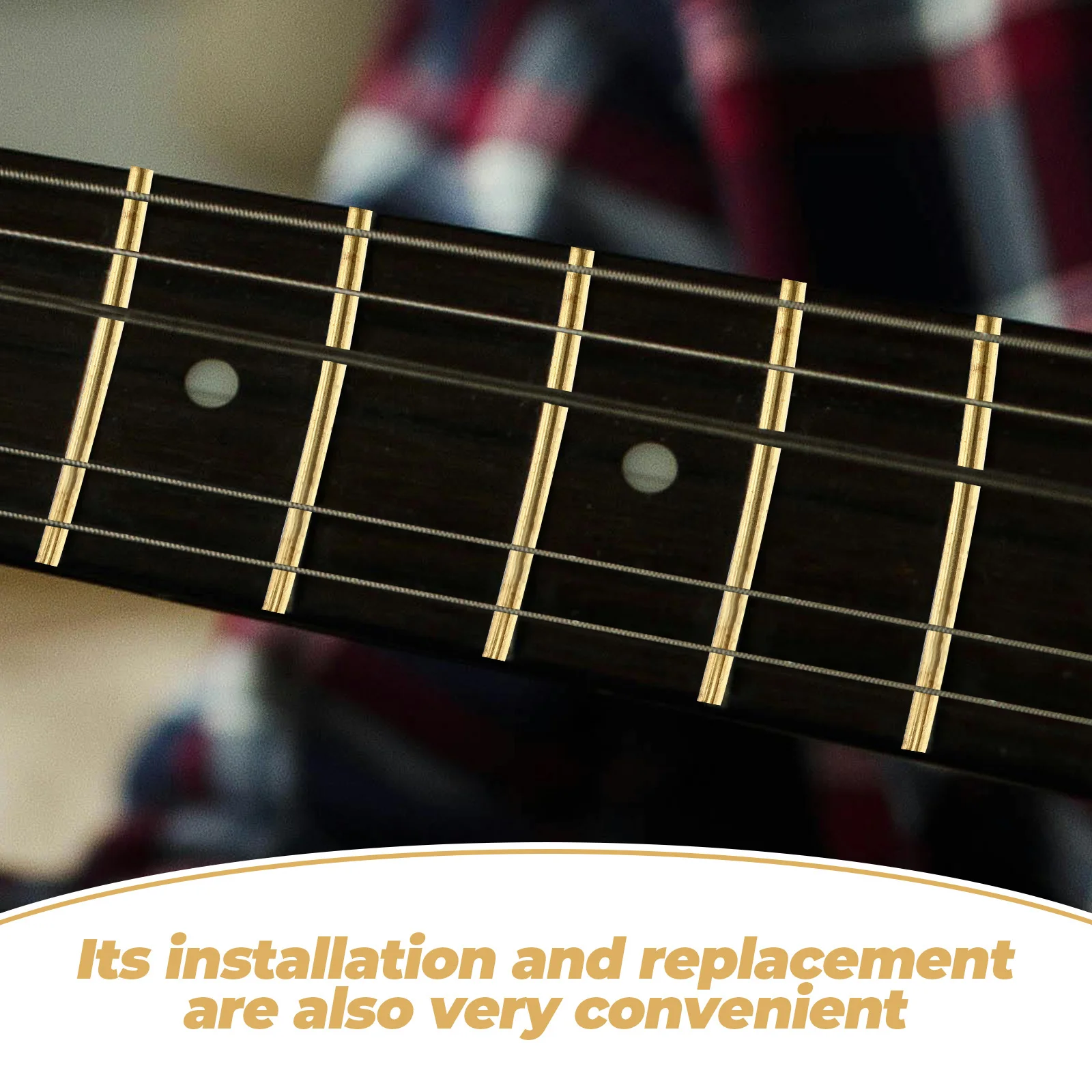 20 Pcs Classical Guitar Fret Wires Replacement Acoustic & Frets Pro Fingerboard Electric Brass Leveling Kit for 
20 Pcs Classical Guitar Fret Wires Replacement Acoustic & Frets Pro Fingerboard Electric Brass Leveling Kit for