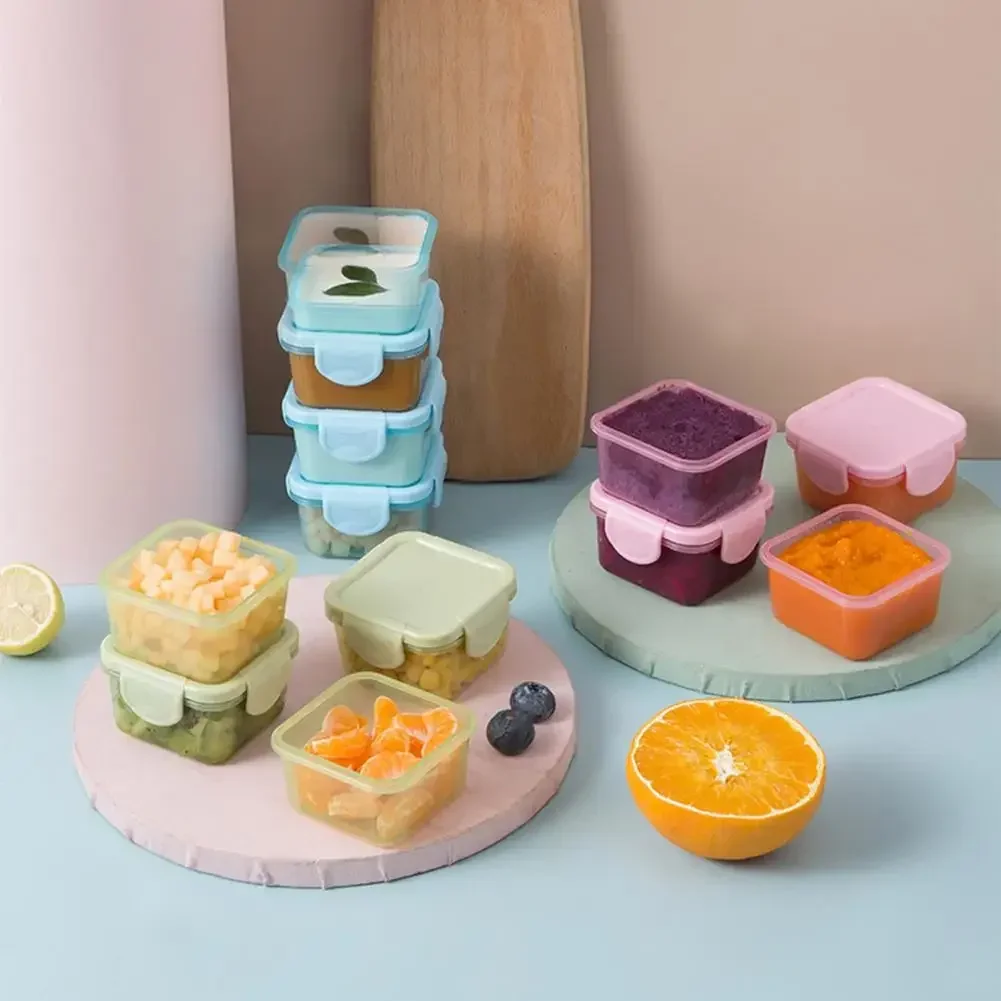 MINI Food Storage Container Plastic Moisture-proof Containers Mini Kitchen Storage Box with Leakproof Lid Kitchen Accessories
MINI Food Storage Container Plastic Moisture-proof Containers Mini Kitchen Storage Box with Leakproof Lid Kitchen Accessories