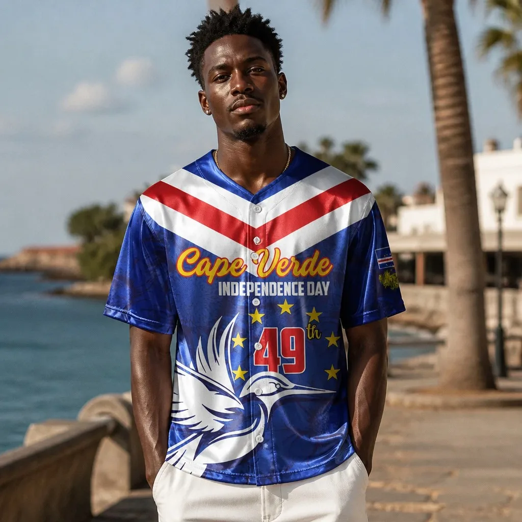 Men's Satin Baseball Jacket: Cape Verde Shark Pattern with Blue Island Flag Print — Silky, Resort-Style Streetwear Top
Men's Satin Baseball Jacket: Cape Verde Shark Pattern with Blue Island Flag Print — Silky, Resort-Style Streetwear Top