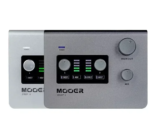 Mooer STEEP I 2 in 2 out audio interface support MIDI input and output for musicians producers mobile recording Sound Card
Mooer STEEP I 2 in 2 out audio interface support MIDI input and output for musicians producers mobile recording Sound Card