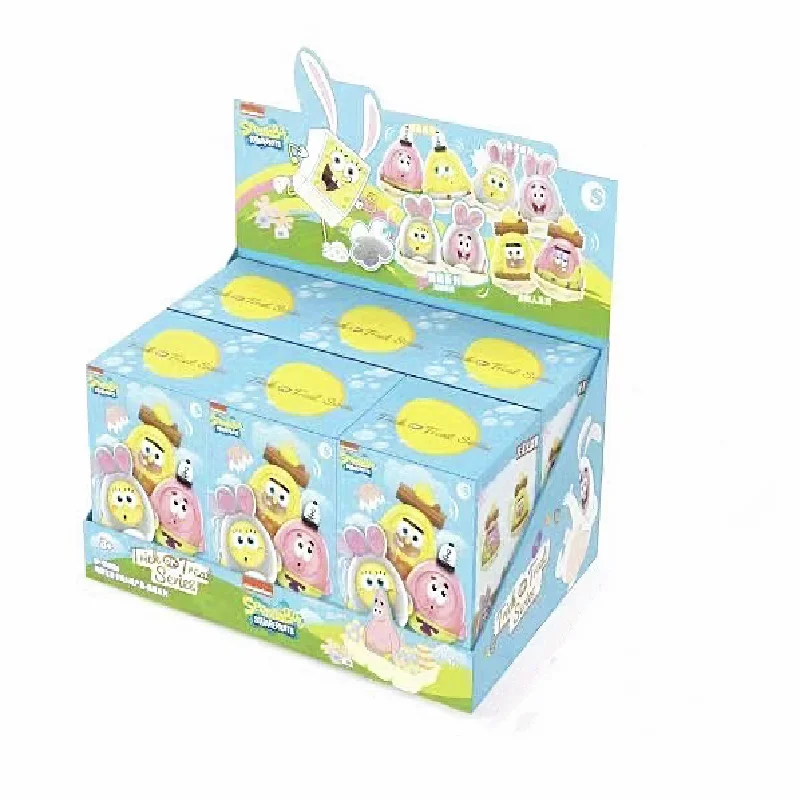 Original Cartoon SpongeBob SquarePants Blind Box Untoppleable Toy Gift For Children
Original Cartoon SpongeBob SquarePants Blind Box Untoppleable Toy Gift For Children