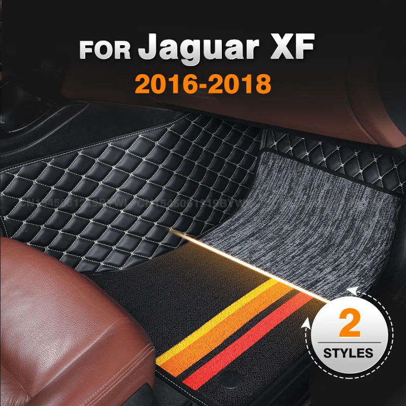 Для Jaguar XF 2016 2017 2018, двухслойные автомобильные коврики на заказ, автомобильные подушечки для ног, ковер, аксессуары для интерьера
Для Jaguar XF 2016 2017 2018, двухслойные автомобильные коврики на заказ, автомобильные подушечки для ног, ковер, аксессуары для интерьера