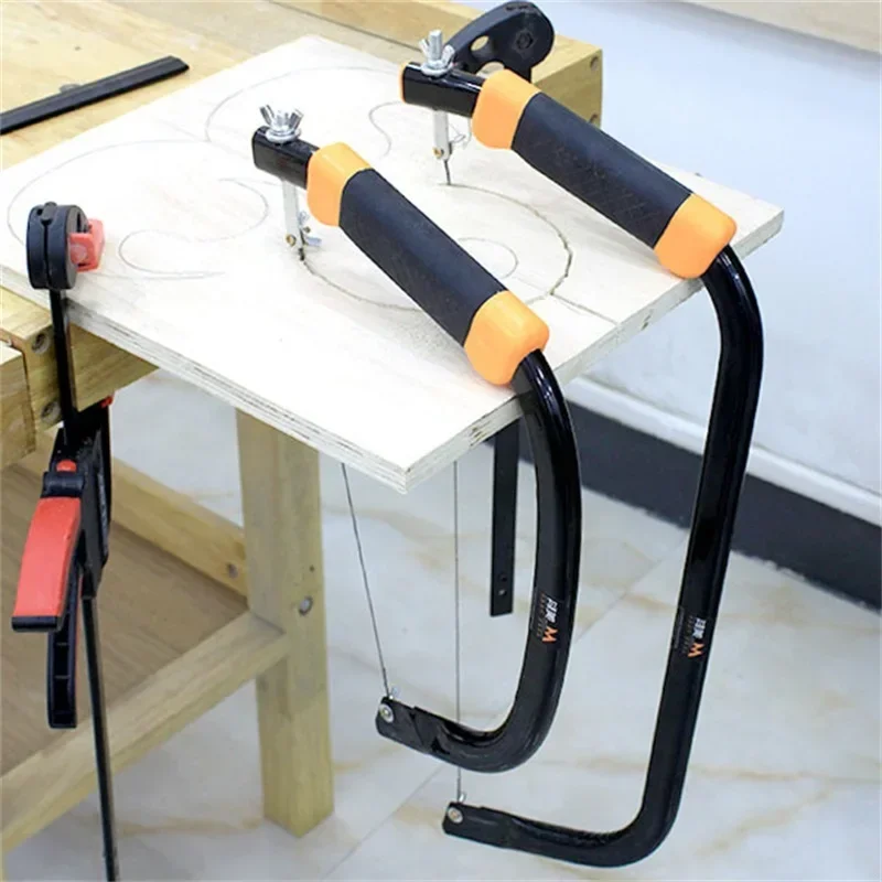 Multifunctional Hand Jig Saw 12 And 20 Inch Adjustable Design With 10Pcs Blades For Woodworking Jewelry Craft Making Tools
Multifunctional Hand Jig Saw 12 And 20 Inch Adjustable Design With 10Pcs Blades For Woodworking Jewelry Craft Making Tools
