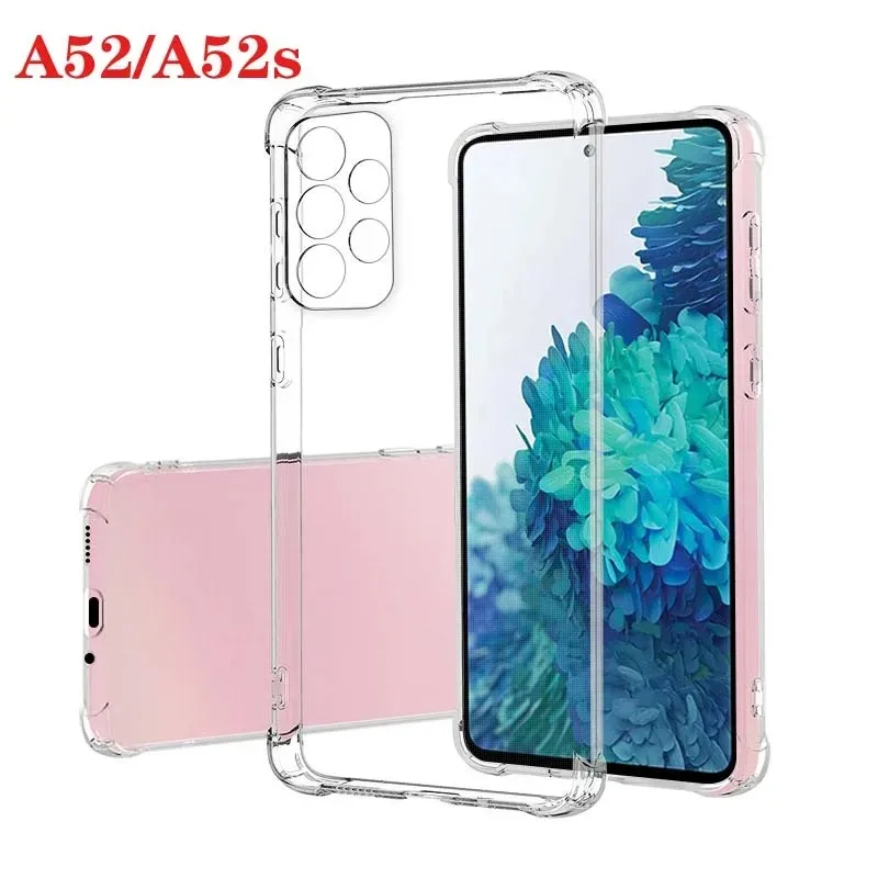 1.5MM Thick Air-Bag Clear Case For Samsung Galaxy A52 A52S A 52 4G 5G Shockproof Soft Silicone Transparent Phone Cover
1.5MM Thick Air-Bag Clear Case For Samsung Galaxy A52 A52S A 52 4G 5G Shockproof Soft Silicone Transparent Phone Cover