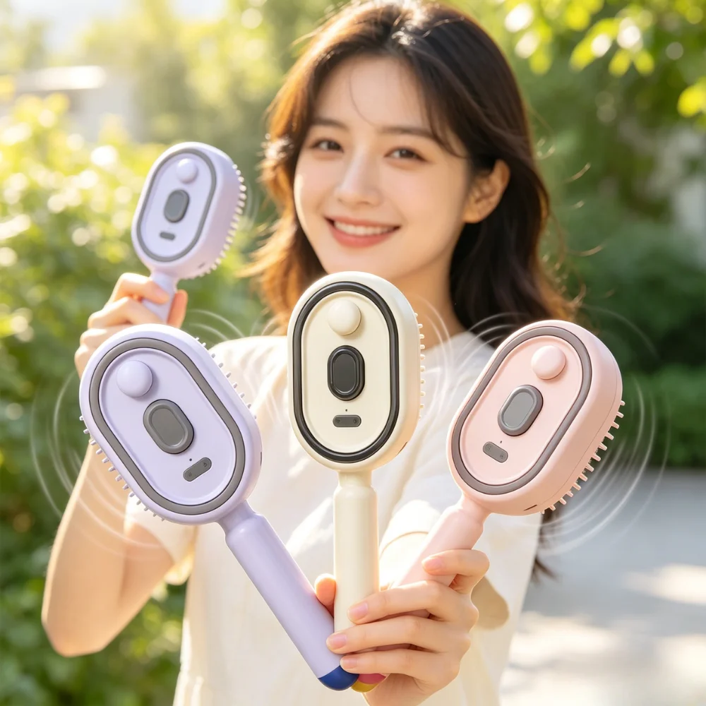 Static Neutralizing Handheld Steam Massage Comb Dual Salon Home Fine Mist Hydration Revive Dull Curly Frizzy Hair Gloss
Static Neutralizing Handheld Steam Massage Comb Dual Salon Home Fine Mist Hydration Revive Dull Curly Frizzy Hair Gloss