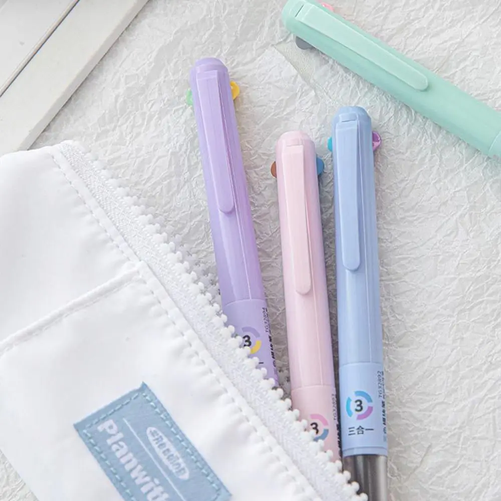 School Office Scrapbooking Quick Dry Student Stationery Painting Marking Pen Writing Drawing Pen 3 Color Press Gel Pen
School Office Scrapbooking Quick Dry Student Stationery Painting Marking Pen Writing Drawing Pen 3 Color Press Gel Pen