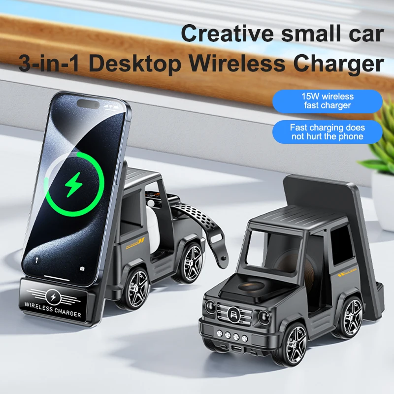 3 In 1 Wireless Charging Station with 15W Fast Charger for iPhone 16 15 14 13 12 Pro Max Galaxy S24/S23 Apple Watch 9 8 Ultra
3 In 1 Wireless Charging Station with 15W Fast Charger for iPhone 16 15 14 13 12 Pro Max Galaxy S24/S23 Apple Watch 9 8 Ultra