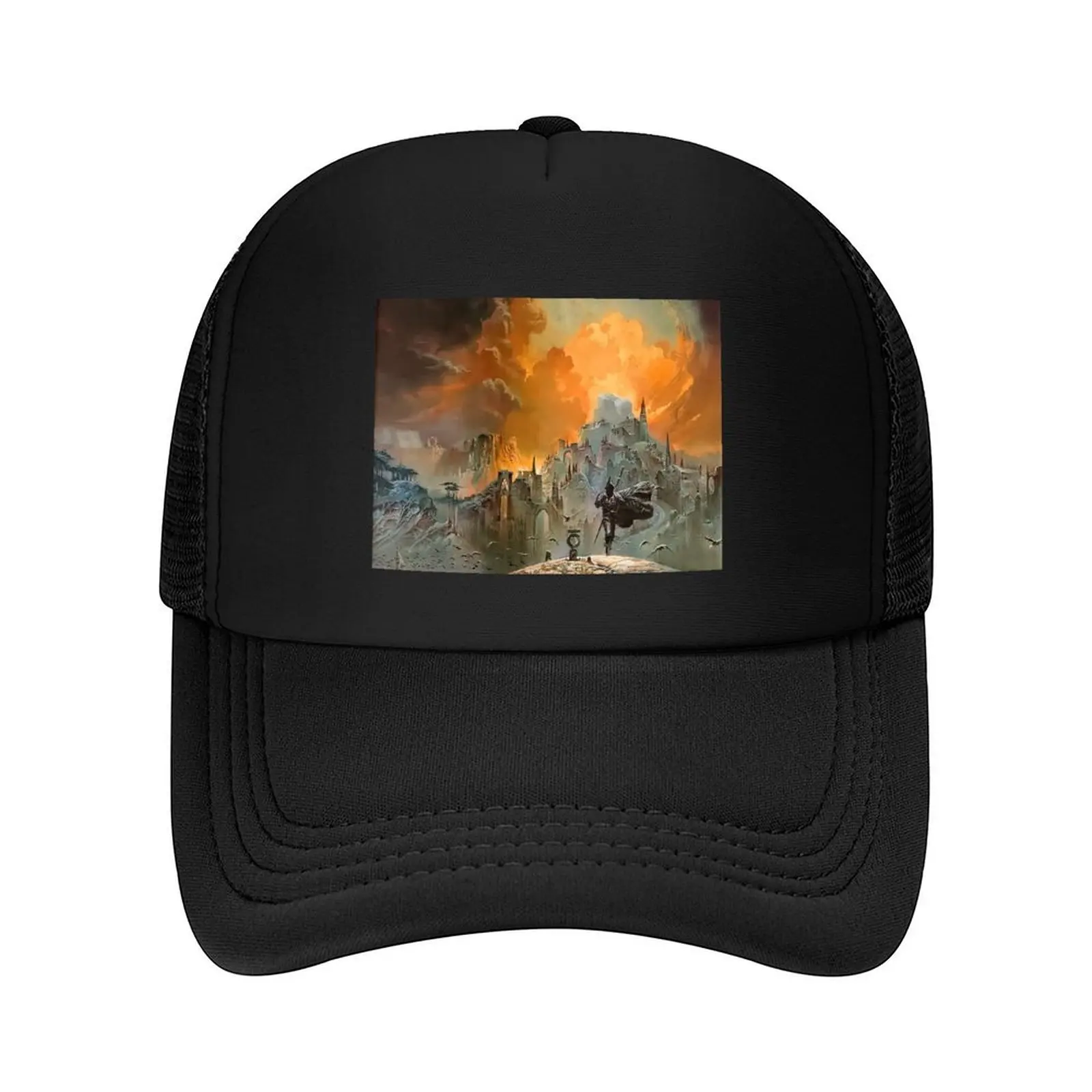 The Shadow of the Torturer - Vintage Sci-Fi Art Baseball Cap Military Cap Man tactical cap Wild Ball Hat Visor Men Caps Women's 
The Shadow of the Torturer - Vintage Sci-Fi Art Baseball Cap Military Cap Man tactical cap Wild Ball Hat Visor Men Caps Women's