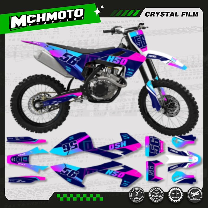 MCHMFG Motorcycle Graphics Decals Sticker Kit DECO for Husqvarna TE FE150 200 250 300 350 400 450 2017 2018 -19 TC FC 16-18
MCHMFG Motorcycle Graphics Decals Sticker Kit DECO for Husqvarna TE FE150 200 250 300 350 400 450 2017 2018 -19 TC FC 16-18