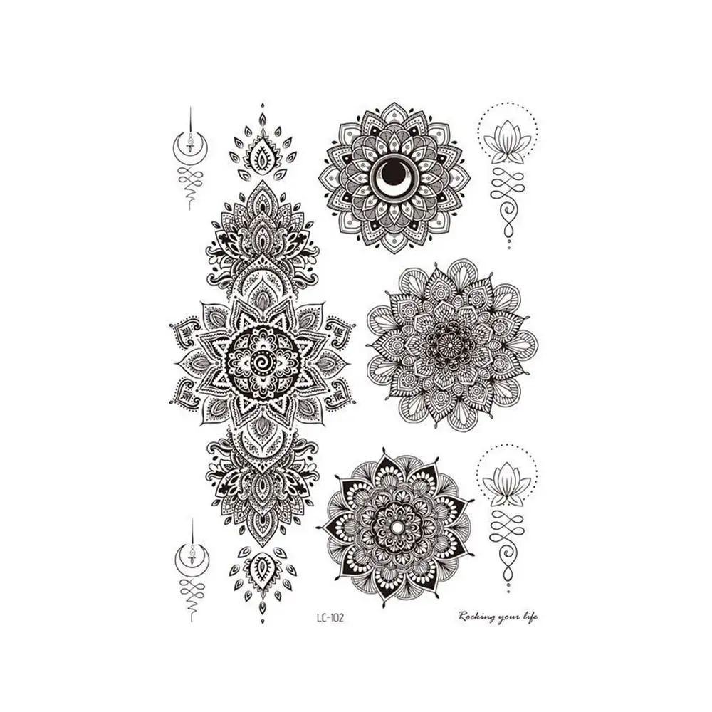 Transfer Decals Fake Tattoo for Women Wedding Wedding Tool Black Tattoo Stickers Body Art Sticker Henna Tattoo Temporary Tattoo
Transfer Decals Fake Tattoo for Women Wedding Wedding Tool Black Tattoo Stickers Body Art Sticker Henna Tattoo Temporary Tattoo