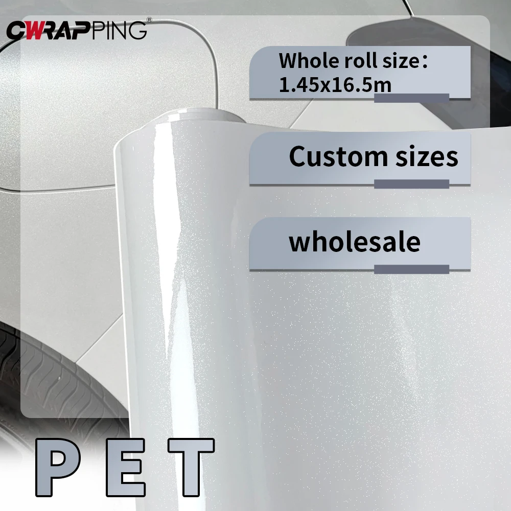 1.45M Wrap Foil Car Film Covering Pearlescent White Sticker for Car Adhesive Vinyl Self-adhesive Waterproof Decals Graphics
1.45M Wrap Foil Car Film Covering Pearlescent White Sticker for Car Adhesive Vinyl Self-adhesive Waterproof Decals Graphics