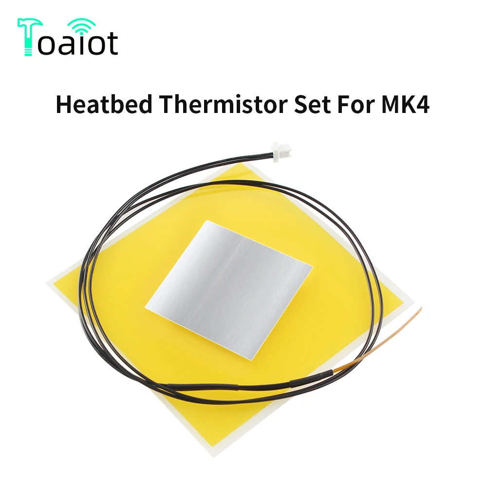 for Prusa MK4 Heatbed Thermistor Set Hotend Thermistor NTC 100k Thermal Termistor de cama térmica MK4 3D Printer Accessories Par
for Prusa MK4 Heatbed Thermistor Set Hotend Thermistor NTC 100k Thermal Termistor de cama térmica MK4 3D Printer Accessories Par