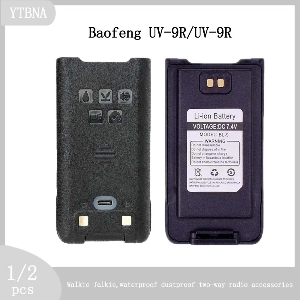 Оригинальный литий-ионный аккумулятор Baofeng UV-9R 8000 мАч для рации, водонепроницаемые пылезащитные аксессуары для двусторонней радиосвязи
Оригинальный литий-ионный аккумулятор Baofeng UV-9R 8000 мАч для рации, водонепроницаемые пылезащитные аксессуары для двусторонней радиосвязи