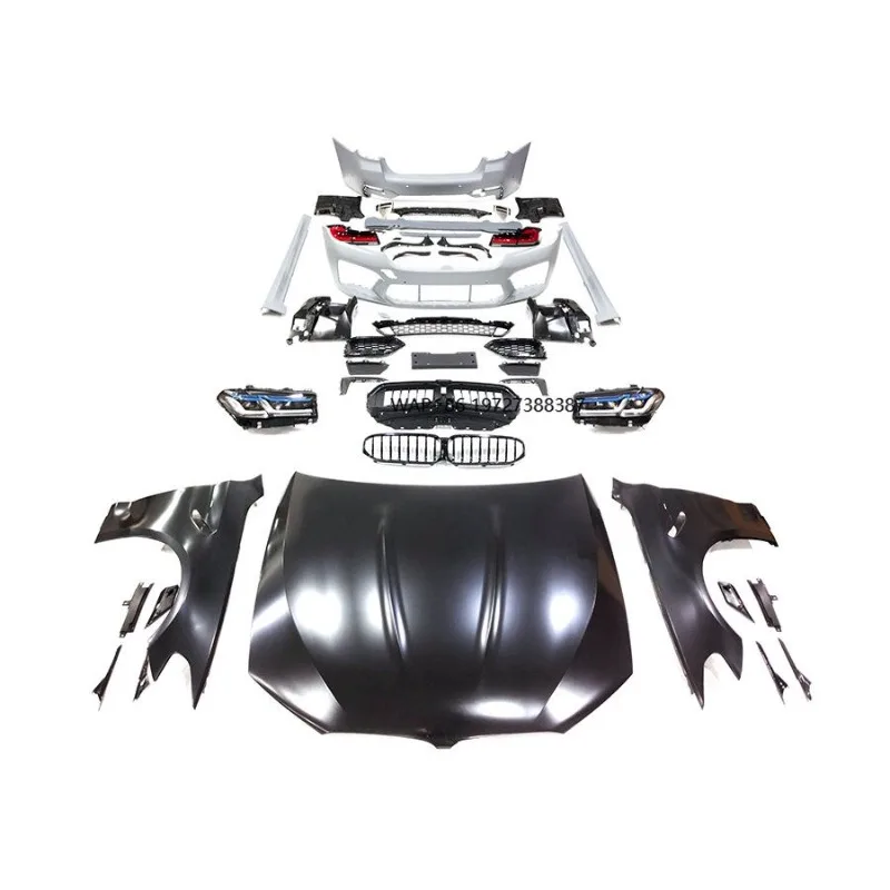 High Quality 5 Series F10 F18 Upgrade G30/G38 LCI MT M5 Style Perfect Fitment Front Rear Bumper Diffuser Splitter Body Kit
High Quality 5 Series F10 F18 Upgrade G30/G38 LCI MT M5 Style Perfect Fitment Front Rear Bumper Diffuser Splitter Body Kit