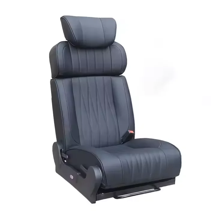 RV Swivel Seat, Leather RV Fold-down Jump Seat with Center Console and Aisle Placement Next to Passenger Seating for Bus
RV Swivel Seat, Leather RV Fold-down Jump Seat with Center Console and Aisle Placement Next to Passenger Seating for Bus