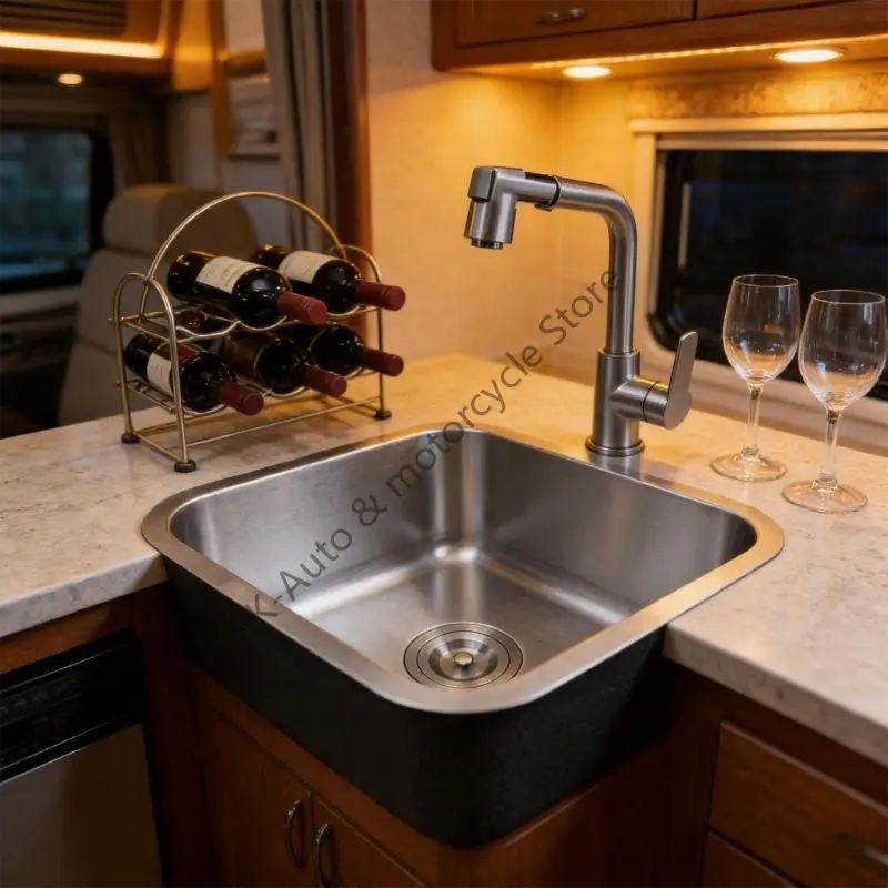 Strong Bar Sink 304 Stainless Steel Including Sound Absorbing Pad & Easy Wipe Surfaces Small Bar Sink for & Yacht
Strong Bar Sink 304 Stainless Steel Including Sound Absorbing Pad & Easy Wipe Surfaces Small Bar Sink for & Yacht