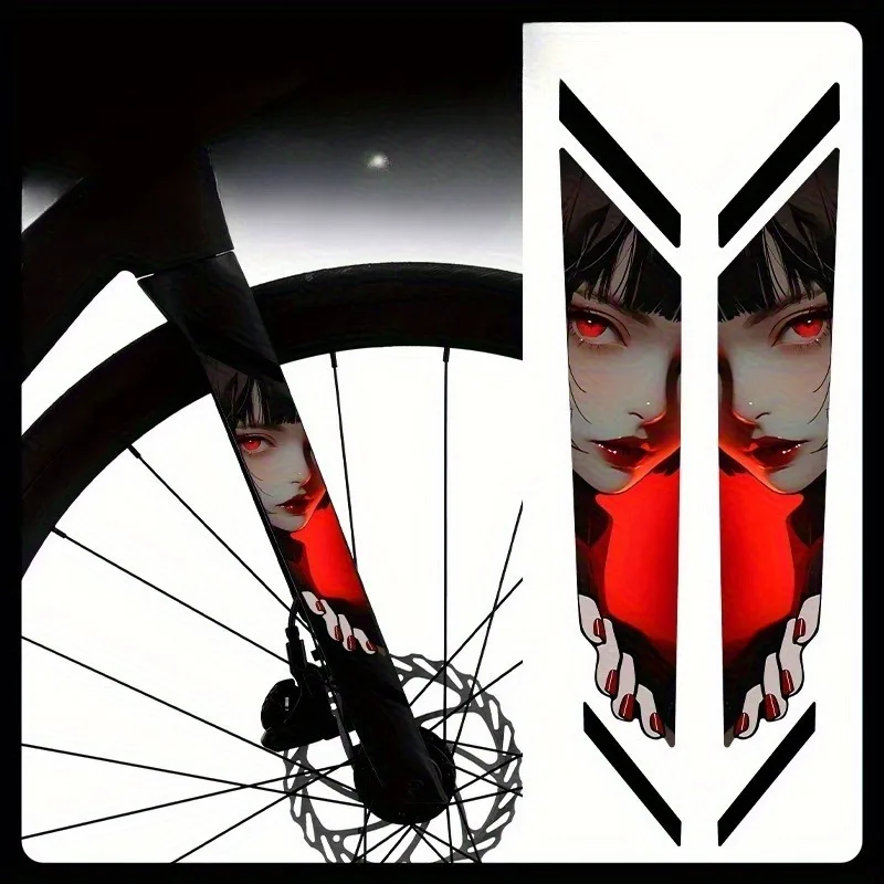 Motorcycle sticker 2PCS bicycle sticker two-dimensional DIY road car fork creative sticker
Motorcycle sticker 2PCS bicycle sticker two-dimensional DIY road car fork creative sticker