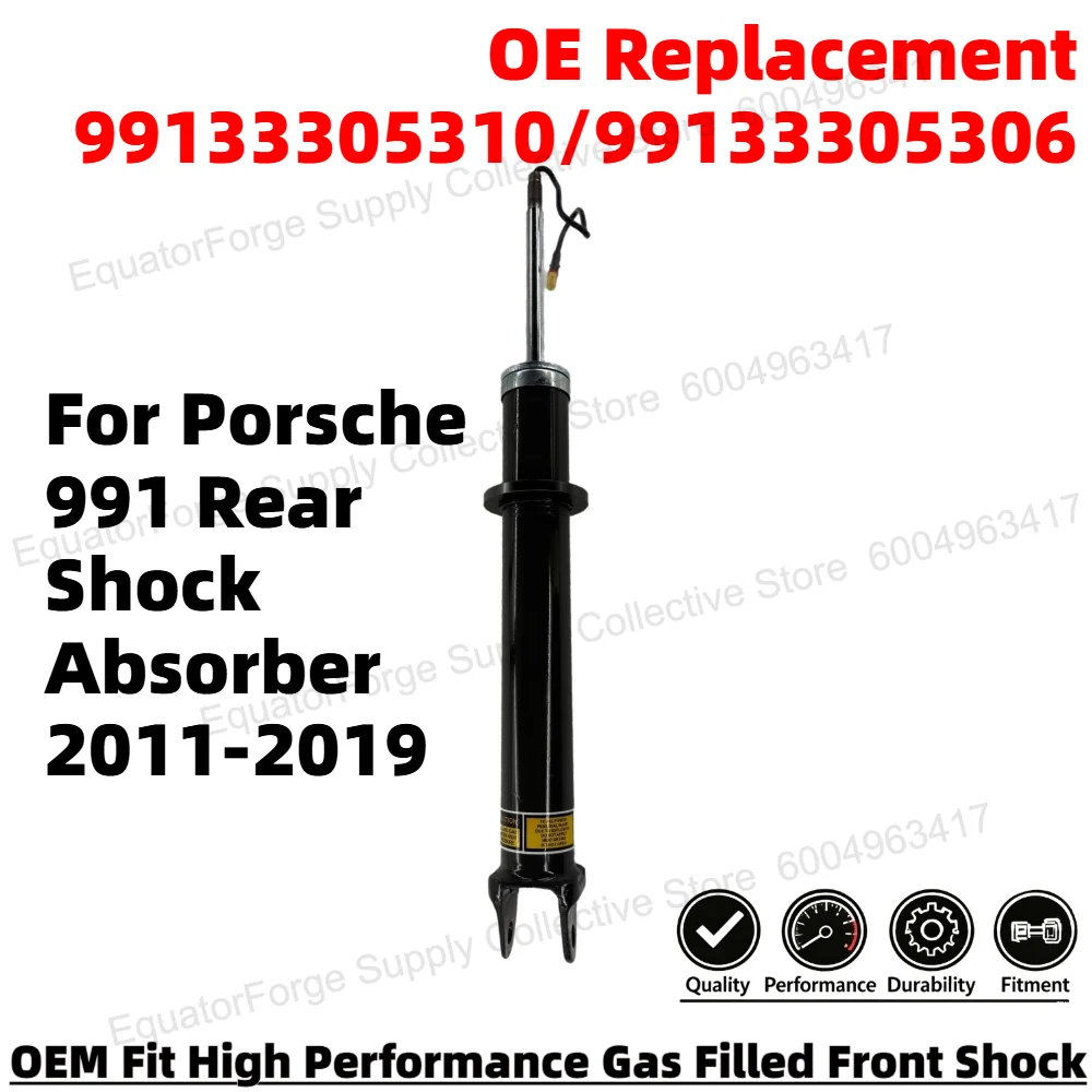 Comfortable Direct Fit High Stability Premium Durable Rear Shock Absorber for Porsche 991 OE Number 99133305310/99133305306
Comfortable Direct Fit High Stability Premium Durable Rear Shock Absorber for Porsche 991 OE Number 99133305310/99133305306