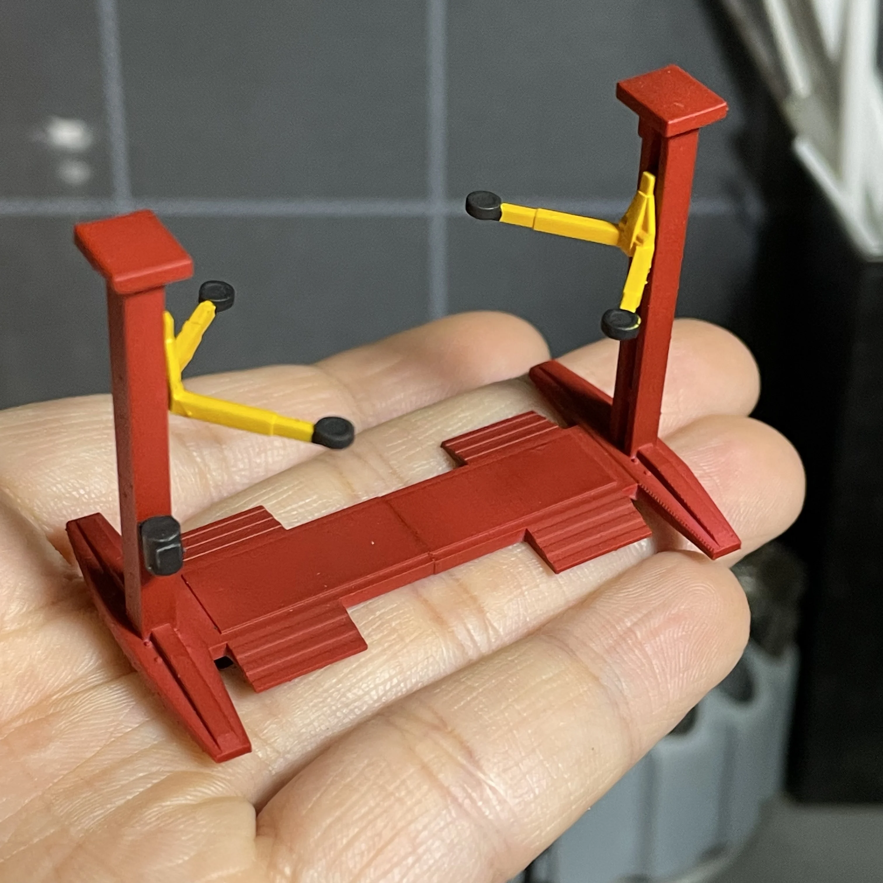1:64 Car Model Lift, Garage, Repair Shop Tools, Distressed, Suitable for 1/64 Scene Model
1:64 Car Model Lift, Garage, Repair Shop Tools, Distressed, Suitable for 1/64 Scene Model