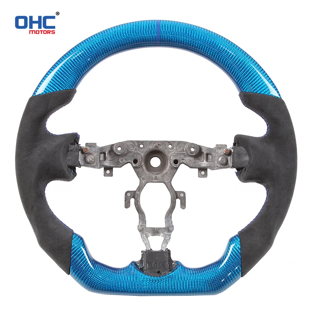 OHC 100% Real Carbon Fiber Steering Wheel for Nissan 370Z Customized Steering Wheel No Airbag
OHC 100% Real Carbon Fiber Steering Wheel for Nissan 370Z Customized Steering Wheel No Airbag