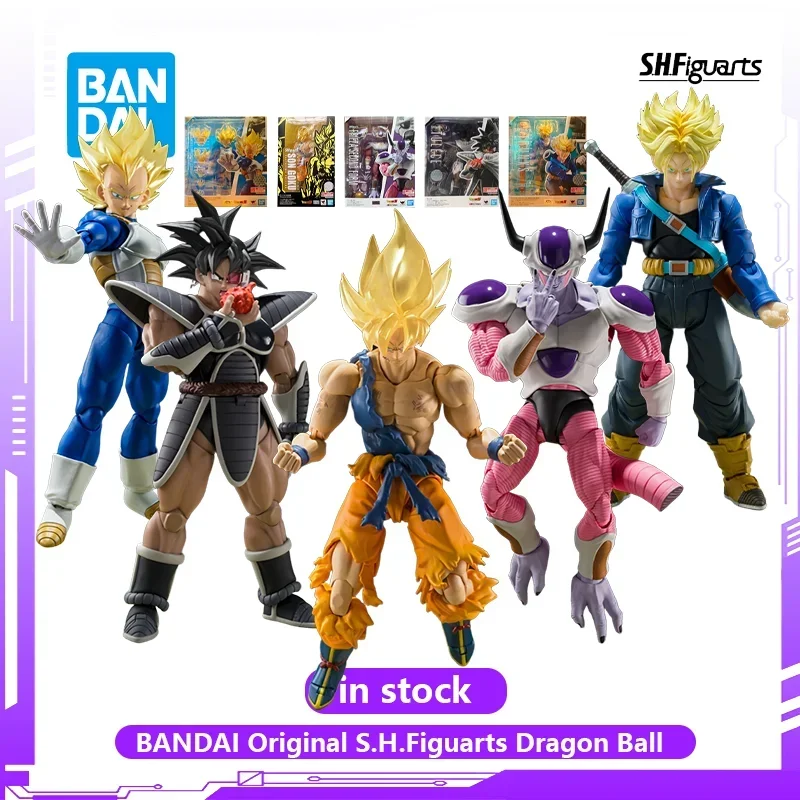 BANDAI Original S.H.Figuarts Dragon Ball Vegeta IV/Son Goku/Trunks/Turles/Frieza Anime Action Figures Toys for Boys Gift Model
BANDAI Original S.H.Figuarts Dragon Ball Vegeta IV/Son Goku/Trunks/Turles/Frieza Anime Action Figures Toys for Boys Gift Model