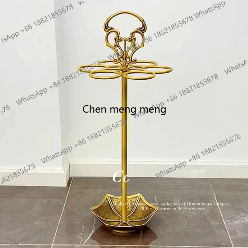 Umbrella Storage Rack Light Luxury French European Italian Retro Creative Umbrella Rack
Umbrella Storage Rack Light Luxury French European Italian Retro Creative Umbrella Rack