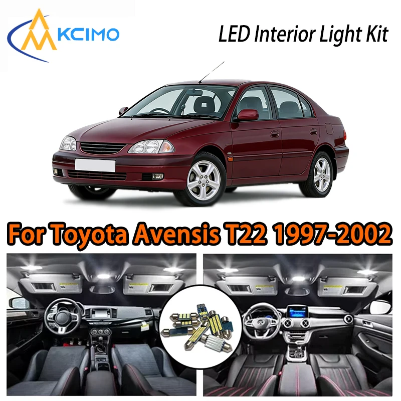 KCIMO For Toyota Avensis T22 1997-2002 Premium LED Interior Kit - 2 Colors , Quick Installation, Long-Lasting
KCIMO For Toyota Avensis T22 1997-2002 Premium LED Interior Kit - 2 Colors , Quick Installation, Long-Lasting