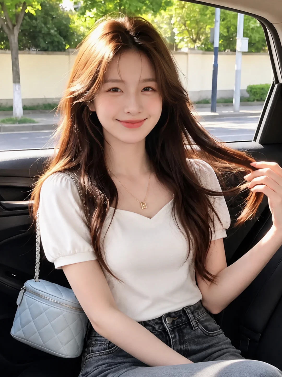 Elegant V-Neck Slimming Short Sleeve T-Shirt Lightweight Summer Fashionable Soft Comfortable Versatile Women's Top
Elegant V-Neck Slimming Short Sleeve T-Shirt Lightweight Summer Fashionable Soft Comfortable Versatile Women's Top