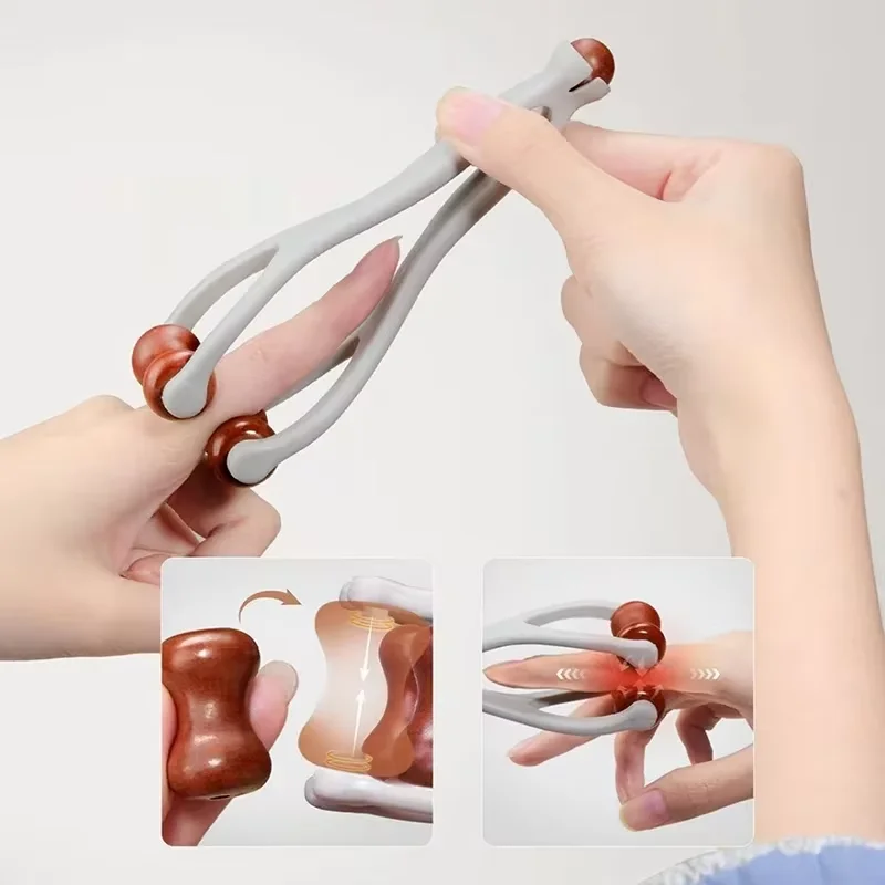 1/3pcs Solid Wood Finger Massage Roller with 360° Rollers Clip Design Finger Massager Acupressure Stick for Hand Meridian Relief
1/3pcs Solid Wood Finger Massage Roller with 360° Rollers Clip Design Finger Massager Acupressure Stick for Hand Meridian Relief