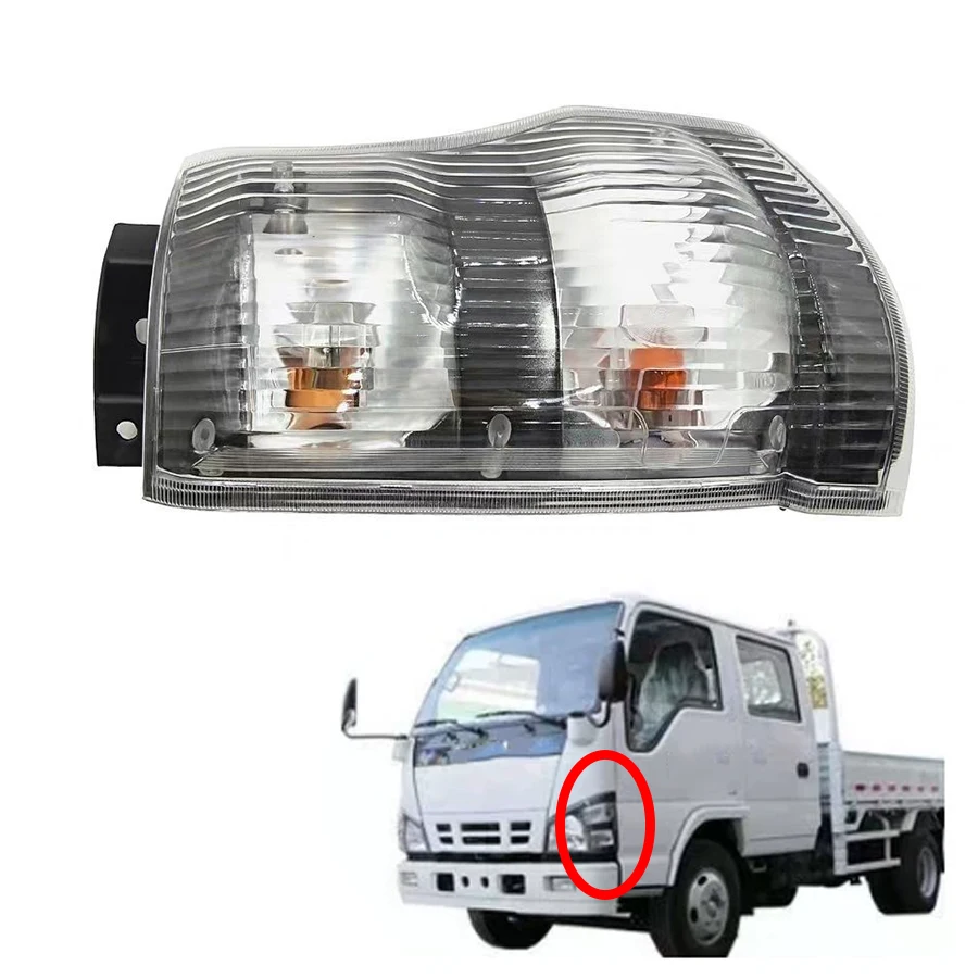 Wooeight 1Pc Left/Right Side Front Corner Light Signal Light Driving Light For Isuzu 600P Trunk Car Accessories
Wooeight 1Pc Left/Right Side Front Corner Light Signal Light Driving Light For Isuzu 600P Trunk Car Accessories