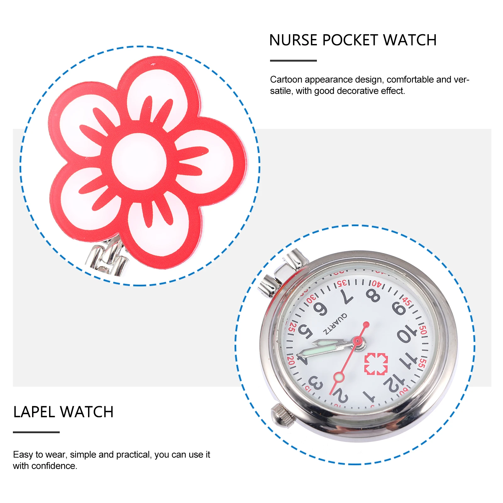 2 pcs Nurse Pocket Watch Electronic Clip Lapel Watches for Doctors Nurses Zinc Alloy Durable Stylish Pocket Watch
2 pcs Nurse Pocket Watch Electronic Clip Lapel Watches for Doctors Nurses Zinc Alloy Durable Stylish Pocket Watch