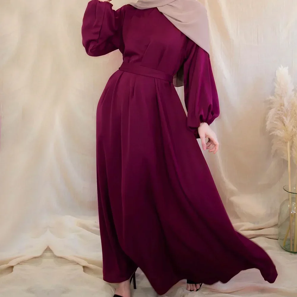 Ramadan Satin Elegant Muslim Abaya Long Maxi Dress Dubai Kaftan Turkey Arabic Islam Gown Modest Clothes Femme Musulmane Jalabiya
Ramadan Satin Elegant Muslim Abaya Long Maxi Dress Dubai Kaftan Turkey Arabic Islam Gown Modest Clothes Femme Musulmane Jalabiya