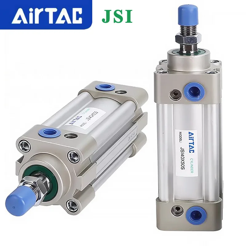 AirTAC Series JSI Pneumatic Cylinder Magnetic Double Action High thrust JSI32/40/50/63/80/100/125-25X50XX100X150X200X500X1000-S
AirTAC Series JSI Pneumatic Cylinder Magnetic Double Action High thrust JSI32/40/50/63/80/100/125-25X50XX100X150X200X500X1000-S
