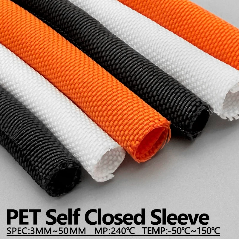 Self-Closing PET Braided Sleeve 5/10M Expandable Flame Retardant Insulated Tube 3-50mm Flexible Wire Loom Protector Auto Wiring
Self-Closing PET Braided Sleeve 5/10M Expandable Flame Retardant Insulated Tube 3-50mm Flexible Wire Loom Protector Auto Wiring