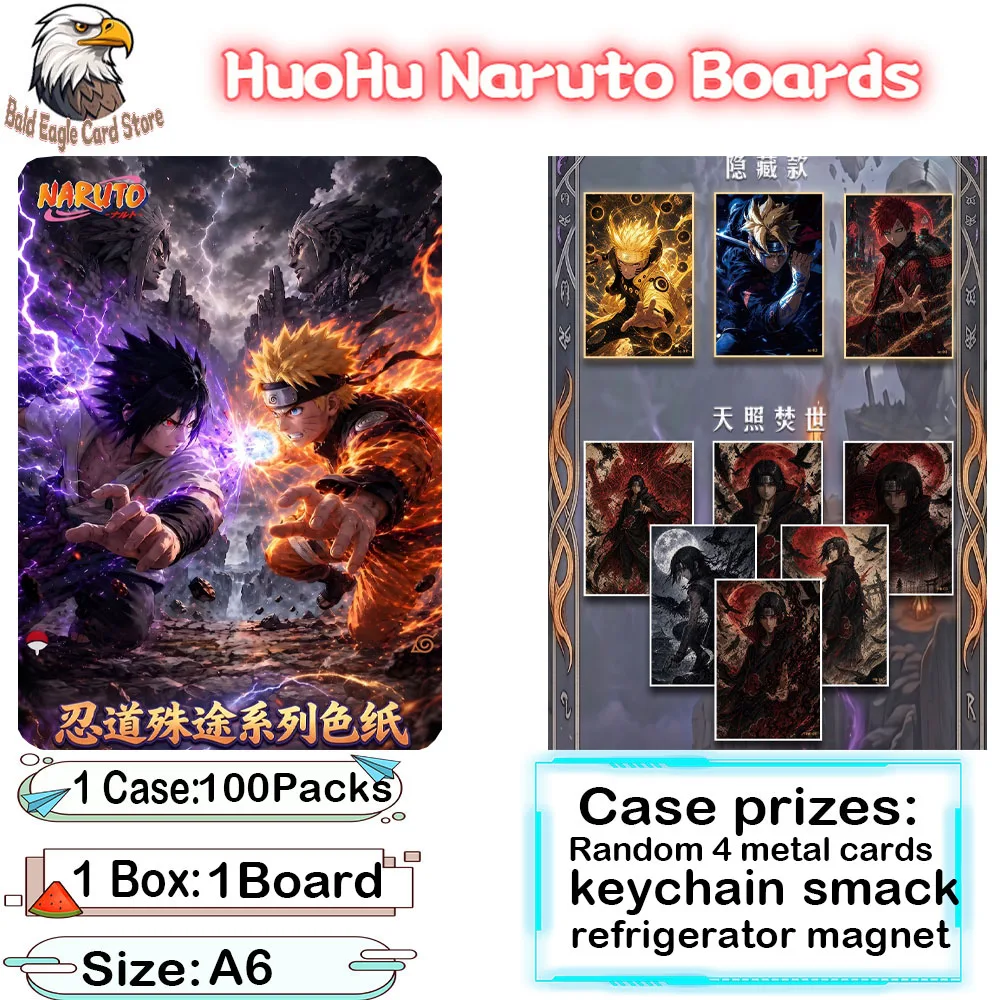 Wholesale 2026 New HuoHu Creative Studio Naruto Card A6 Size Acrylic Board Color Paper Anime Hobby Gifts Naruto Cards
Wholesale 2026 New HuoHu Creative Studio Naruto Card A6 Size Acrylic Board Color Paper Anime Hobby Gifts Naruto Cards