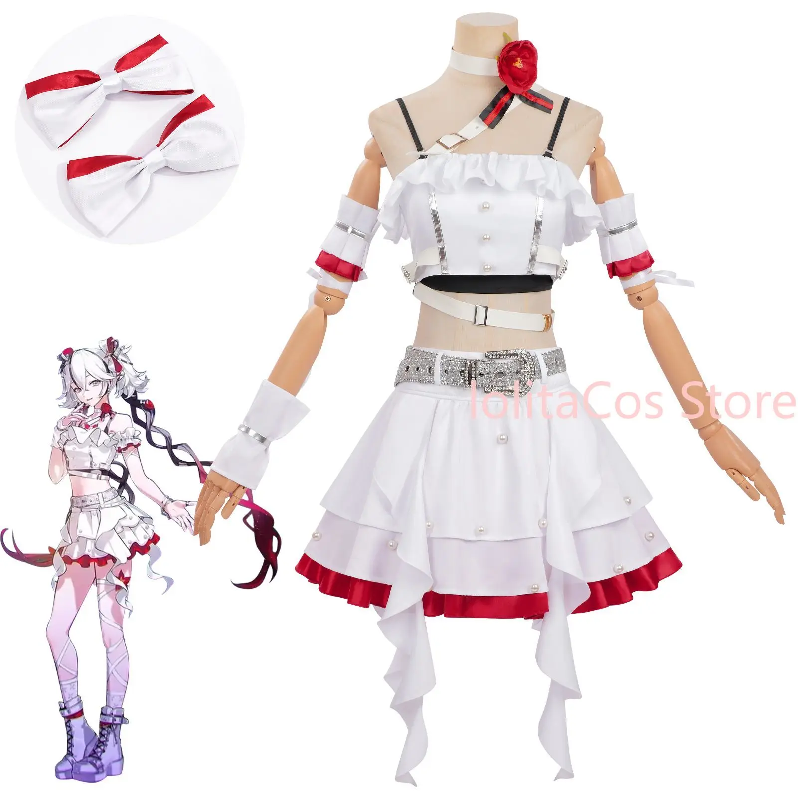 Wuthering Waves Camellya Solar5 Cosplay Costume Anime Outfit Role Play Uniform Skirt Comic Con Prop Women Halloween Gift
Wuthering Waves Camellya Solar5 Cosplay Costume Anime Outfit Role Play Uniform Skirt Comic Con Prop Women Halloween Gift