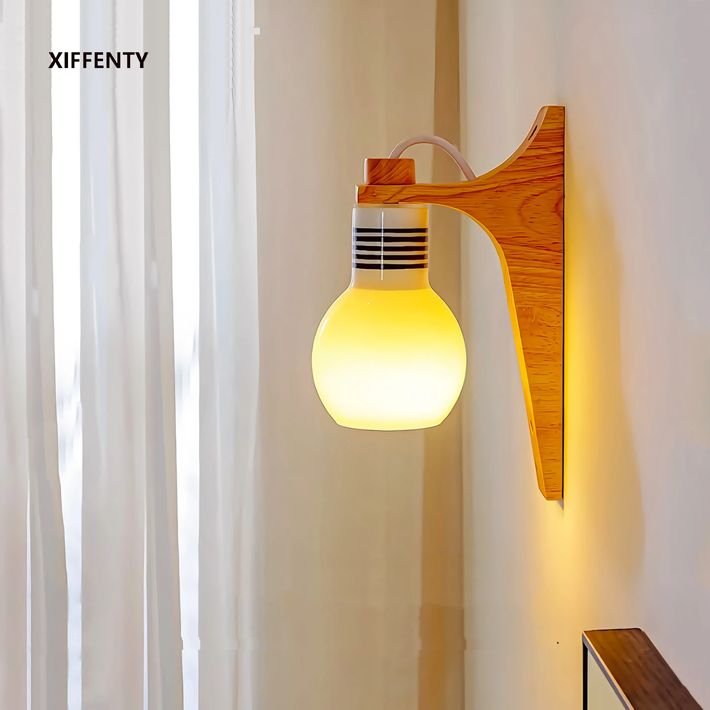 Wooden Art Wall Lights Bedroom Study Bedside Bedside Cafe Corridor Mirror Atmosphere Wall Lamp 
Wooden Art Wall Lights Bedroom Study Bedside Bedside Cafe Corridor Mirror Atmosphere Wall Lamp