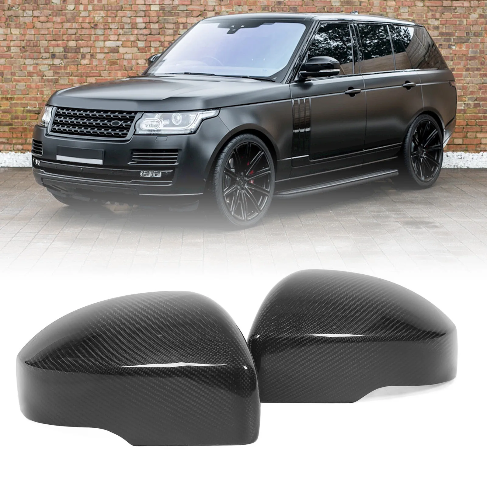 Mirror Cover Carbon Fiber Cap Shell Housing Trim For Land Rover Range Rover Vogue L405 2013-2019 Stick On Upgrade Kit
Mirror Cover Carbon Fiber Cap Shell Housing Trim For Land Rover Range Rover Vogue L405 2013-2019 Stick On Upgrade Kit