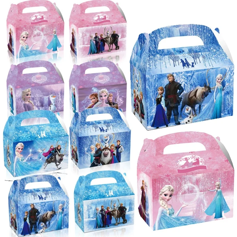 4/16pcs Frozen Paper Gift Box Kids Party Decorations Baby Shower Paper Snow Queen Candy Boxes Girls Birthday Party Supplies
4/16pcs Frozen Paper Gift Box Kids Party Decorations Baby Shower Paper Snow Queen Candy Boxes Girls Birthday Party Supplies