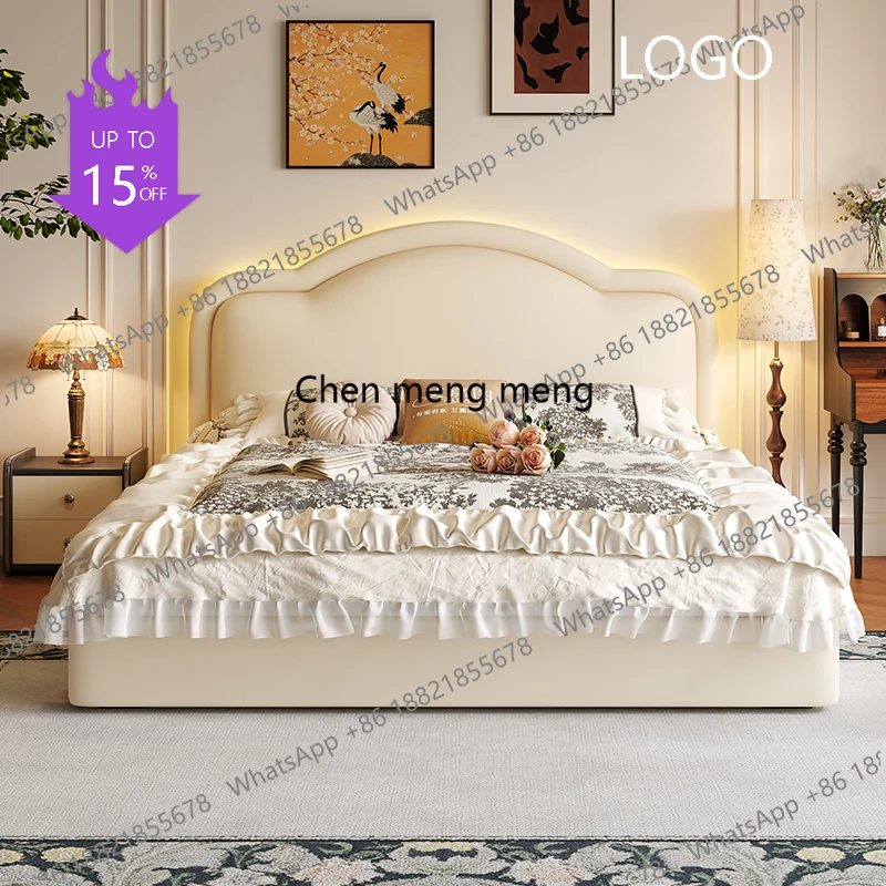 L178 Soft Safe Bed Space Saving Beauty Wooden Floor Double Bunk Trendy Unique Bedroom King Size Bed Design Cama Office Furniture
L178 Soft Safe Bed Space Saving Beauty Wooden Floor Double Bunk Trendy Unique Bedroom King Size Bed Design Cama Office Furniture