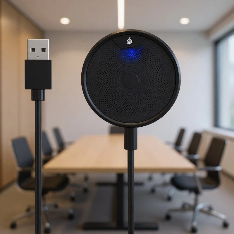 UM13 USB Omnidirectional Conference Microphone With Noise Cancellation For Clear Voice Pickup In Meetings And Calls 896C
UM13 USB Omnidirectional Conference Microphone With Noise Cancellation For Clear Voice Pickup In Meetings And Calls 896C