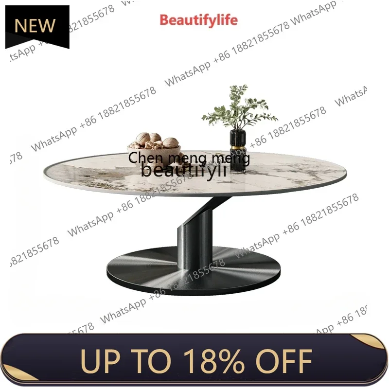 P178 Minimalist round Coffee Table Affordable Luxury Style Stone Plate Living Room Home Italian Stainless Steel Solid Wood
P178 Minimalist round Coffee Table Affordable Luxury Style Stone Plate Living Room Home Italian Stainless Steel Solid Wood