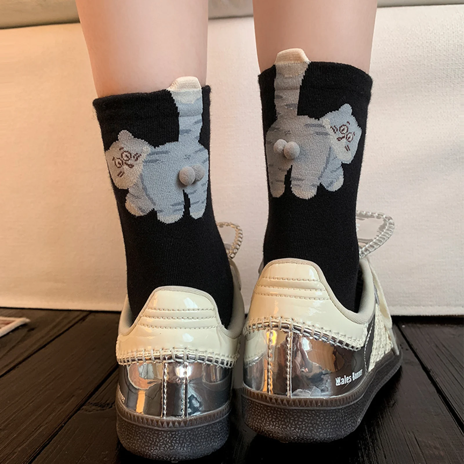 1/3 Pair Three-Dimensional Cat Printed Men female Mid Tube Socks Soft Comfortable Sweat Absorbing Breathable Casual Couples Sock
1/3 Pair Three-Dimensional Cat Printed Men female Mid Tube Socks Soft Comfortable Sweat Absorbing Breathable Casual Couples Sock