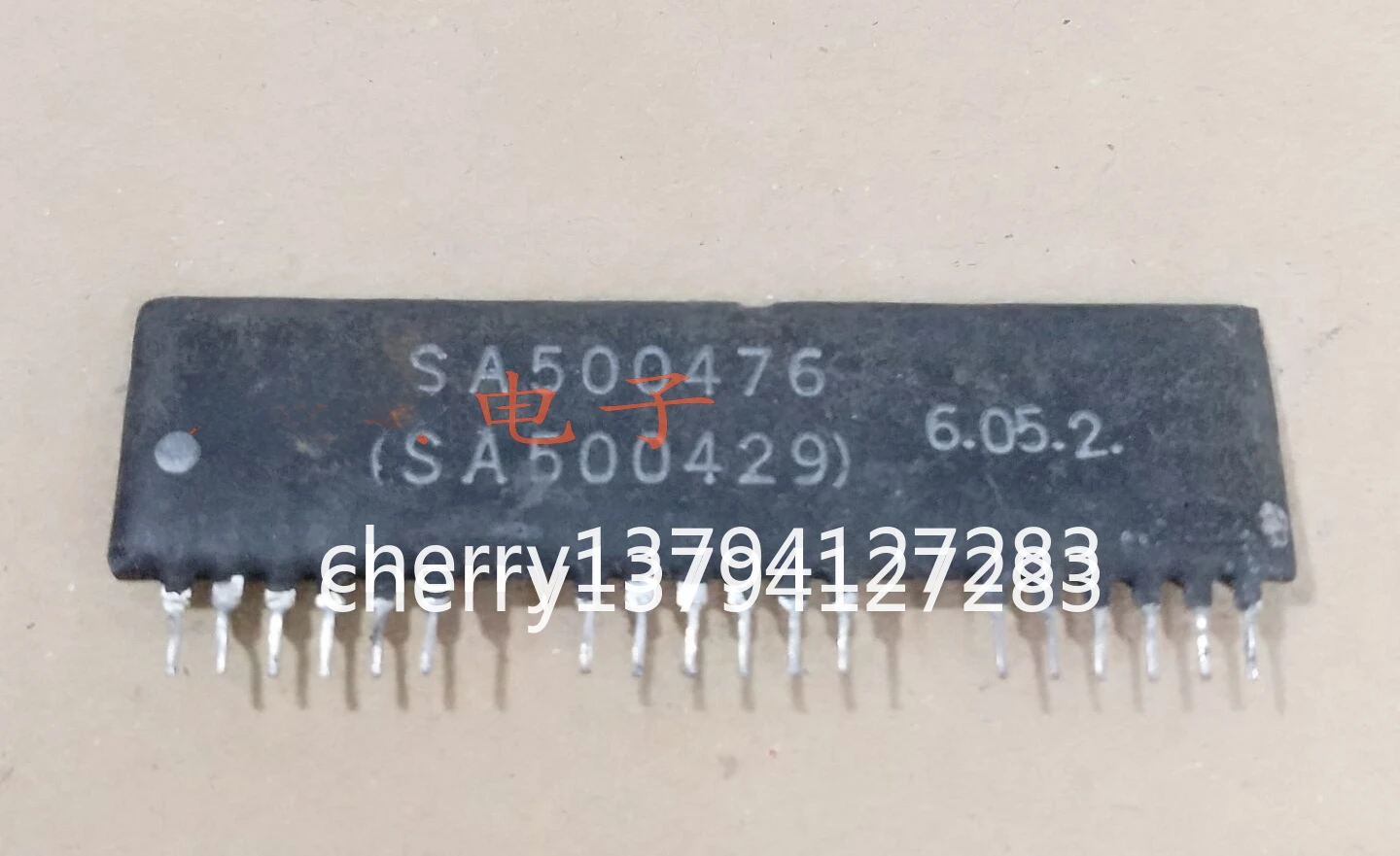 SA 500476 (SA 500429 ) (1 шт.) используется тестовый проход Электронные компоненты и расходные материалы
SA 500476 (SA 500429 ) (1 шт.) используется тестовый проход Электронные компоненты и расходные материалы