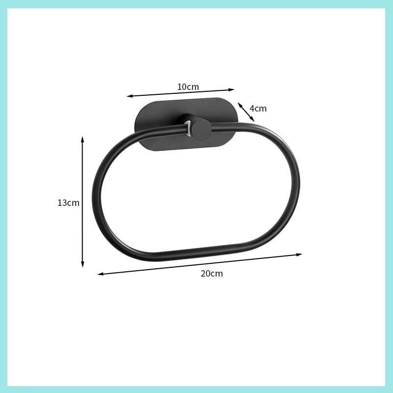 1/2/5pcs Minimalist Towel Bar Bathroom Bathroom, Non Perforated Stainless Steel Oval Towel Rack Hanging Ring B2
1/2/5pcs Minimalist Towel Bar Bathroom Bathroom, Non Perforated Stainless Steel Oval Towel Rack Hanging Ring B2
