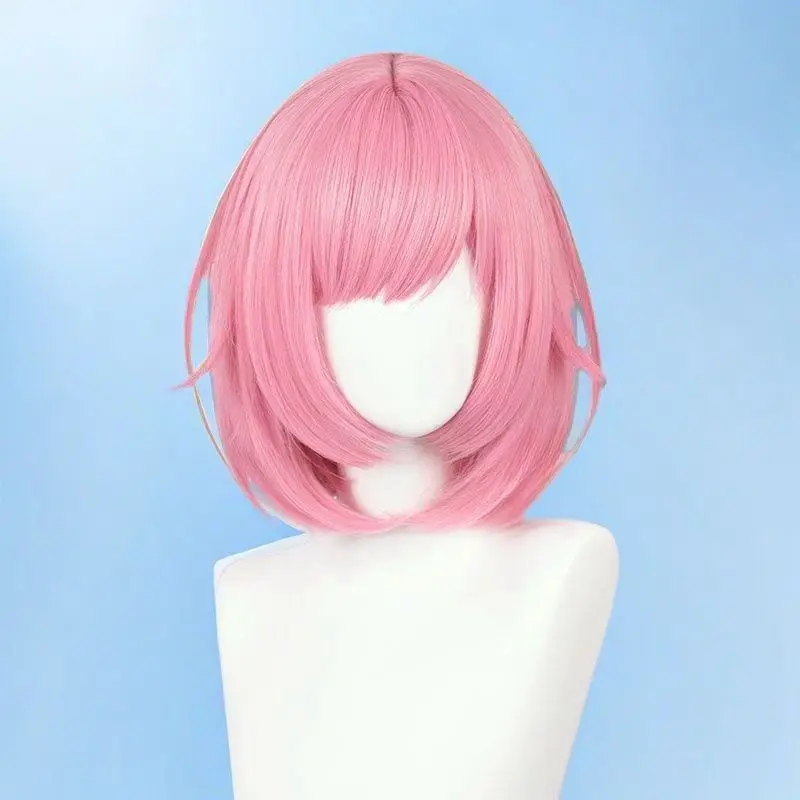Pink Short Wig - World Project Feng Xiaomeng Cosplay Wig, Synthetic Scalp, Anime Character Wig, Stage Performance Accessories
Pink Short Wig - World Project Feng Xiaomeng Cosplay Wig, Synthetic Scalp, Anime Character Wig, Stage Performance Accessories